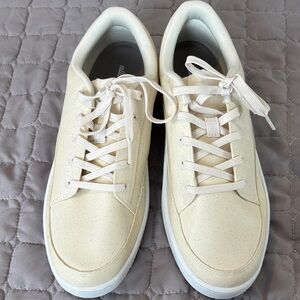 allbirds Plant Pacer Men's Casual Off-White Low-Top Lace-Up Sneakers, size 11